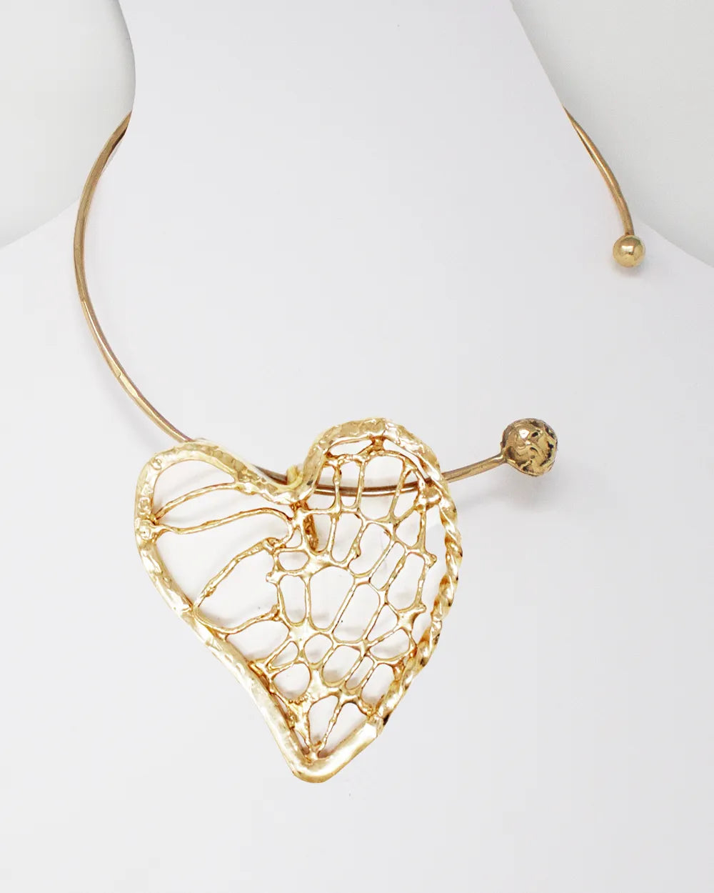 Ciondolo CUORE RETE + Bracciale RETE