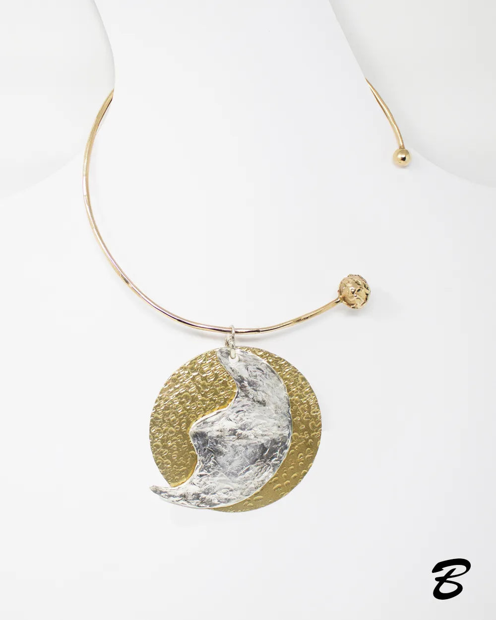 Ciondoli GIOVE SULLA LUNA + Choker CORDA